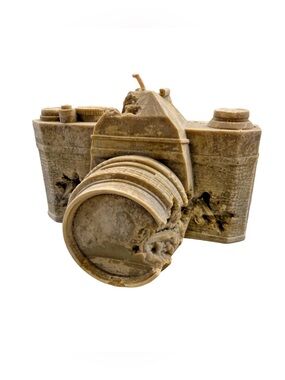 Daniel Arsham Eroded Camera Candle Limited Edition Sculpture 2024